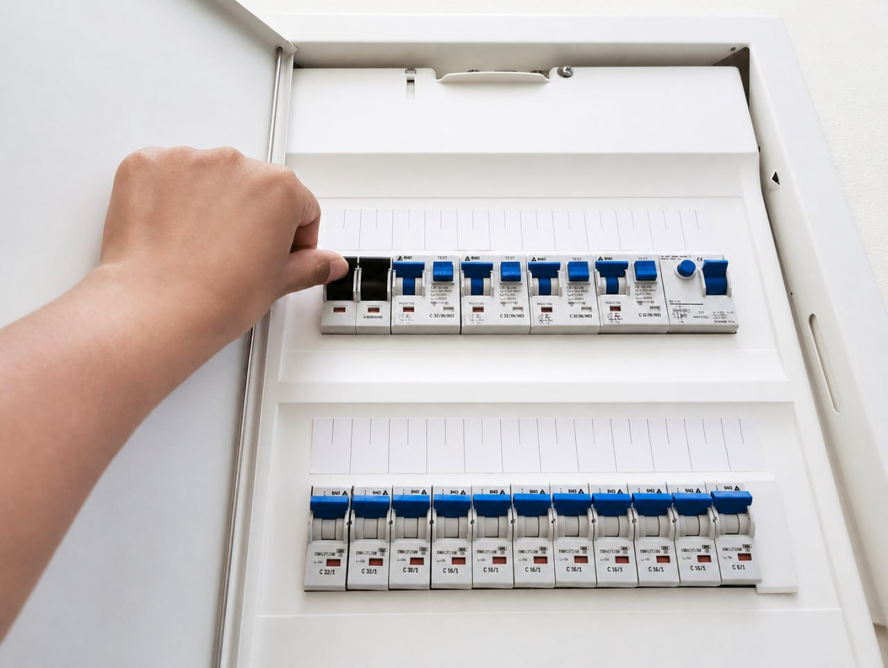Cuadro eléctrico de una vivienda
